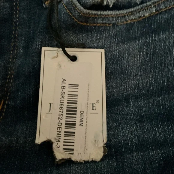 NWT Judy Blue Women's Blue Jeans Size 0/24 - Picture 9 of 12